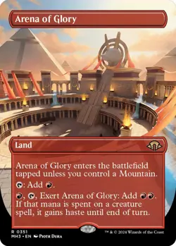 MTG Arena of Glory (Borderless) 351 Modern Horizons 3 Magic - Image 1
