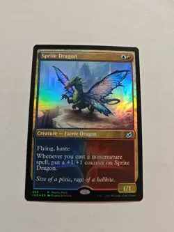 MTG Sprite Dragon (369) *Foil* Promo Pack Excl. Ikoria - Image 1