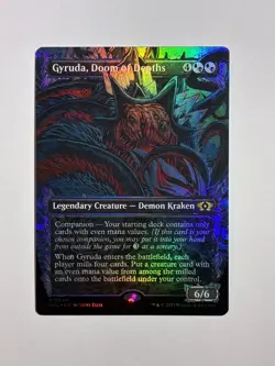 MTG Gyruda, Doom of Depths (Foil) March of the Machine: Multiverse Legends 42 NM - Image 1