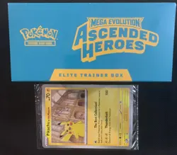 Pokemon TCG Ascended Heroes Elite Trainer Box (ETB) with Pikachu - Image 2