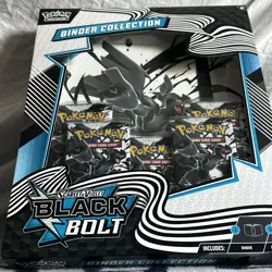 Pokemon Scarlet & Violet Black Bolt Binder Collection - Image 1