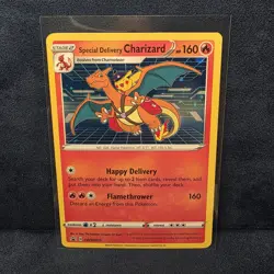 Pokemon Special Delivery Charizard Promo SWSH 075 Read* - Image 1