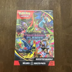 Pokemon TCG Mega Evolution Phantasmal Flames Booster Bundle |BRAND NEW SEALED - Image 1