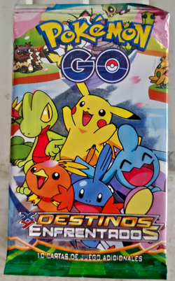 Pokemon GO 2016 Destinos Enfrentados Spanish Booster Pack Orig Sealed Unweighted - Image 1