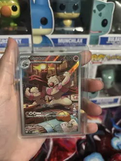 Pokemon TCG Gurdurr 126/086 Sv: Black Bolt Illustration Rare Holo 100 HP Eng - Image 1