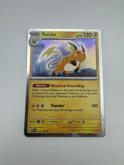 Raichu 026/165 Cosmos Holo 151 Sam's Club Exclusive Promo Pokemon TCG - Image 1