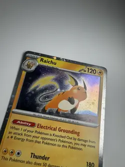 Raichu 026/165 Cosmos Holo 151 Sam's Club Exclusive Promo Pokemon TCG - Image 2