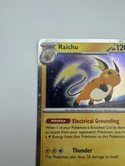 Raichu 026/165 Cosmos Holo 151 Sam's Club Exclusive Promo Pokemon TCG - Image 3