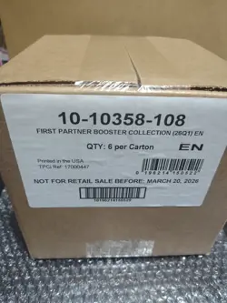 Pokemon TCG First Partner Illustration Series 1 CASE (6 BOXES) SEALED!! - Image 2