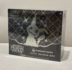 Paldean Fates Pokemon Center ETB - Elite Trainer Box - Sealed with Acrylic Case - Image 2