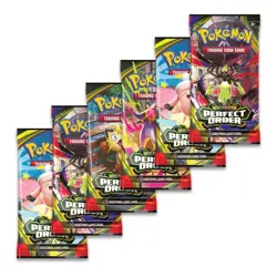 [2x] Pokemon TCG: Mega Evolution-Perfect Order Booster Bundle (6 Packs) - Image 4