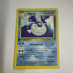 Pokemon Karte Jugong - 1. Edition MINT - 25/102 Basis Set - Image 2