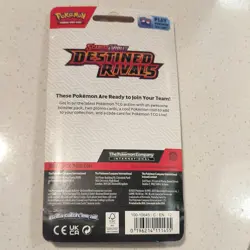 Pokemon TCG Scarlet & Violet Destined Rivals Booster Pack Rellor Rabsca Coin - Image 2