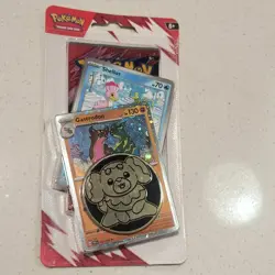Pokemon TCG Scarlet & Violet Destined Rivals Booster Pack Shellos Gastrodon Coin - Image 1