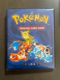 Excellent Original Pokemon WOTC 4 Pocket A5 Binder 1999 Vintage + Extras - Image 2