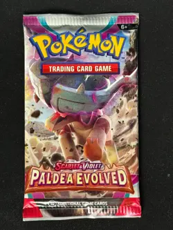 Pokemon - Paldea Evolved - Scarlet & Violet - 5 Pack Lot Set Factory Sealed - Image 2