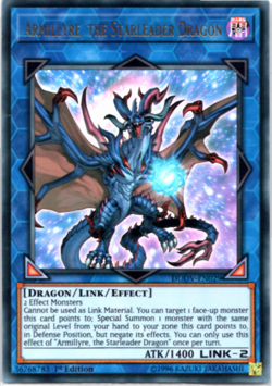 Armillyre, the Starleader Dragon - DUOV-EN029 - Ultra Rare - 1st Edition Yugioh - Image 1