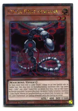 Yu-Gi-Oh! Cyber Drachenmark Quarter Century SCR RA04-DE013 - Image 1