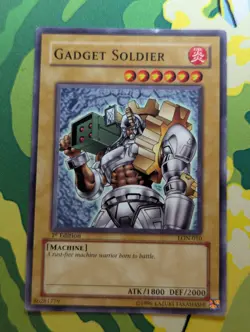 YuGiOh - Gadget Soldier - LON-010 - 1st Edition - LP - Image 1