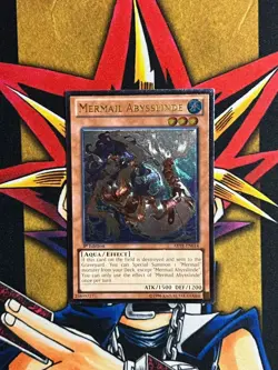 ABYR-EN014 Mermail Abysslinde Ultimate Rare 1st Edition NM Yugioh Card - Image 1
