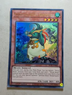 Spiritual Beast Rampengu BLTR-EN066 Ultra Rare 1st Edition - Image 1