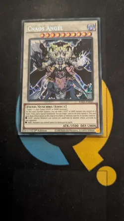 RA05-EN043 Chaos Angel Secret Rare 1st Ed YuGiOh - Image 1