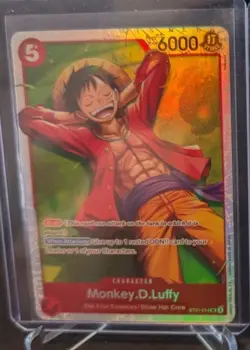 Monkey.D.Luffy ST21-014 SR Foil One Piece Starter Deck EX: Gear 5 English NM - Image 1