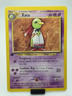 Xatu 52/111 Neo Genesis 1st Edition Uncommon Pokemon Card - Image 1