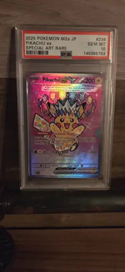 Pokemon Card Pikachu ex SAR 234/193 MEGA Dream ex M2a Japanese(deco Card) - Image 1
