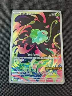 Bulbasaur - (Mega Evolution Stamped) 133/132 Miscellaneous Cards & Products Holo - Image 1