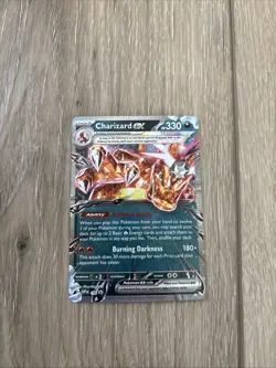 2 - Charizard ex 196 Sv: Scarlet & Violet Black Star Promo Cards Holo - NM - Image 4