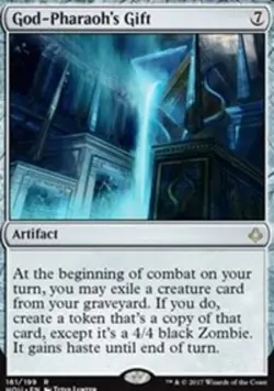 1 x God-Pharaoh's Gift - Hour of Devastation - Light Play - MTG - Image 1