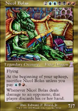 1 x Nicol Bolas - Timeshifted - Light Play - MTG - Image 1