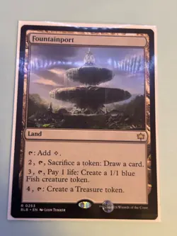 1x - Fountainport - Bloomburrow - Regular - Rare - Pack Fresh - Image 4