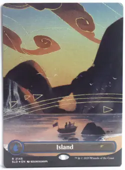 Island (2145) [New, Near Mint] *Foil* {Dandan SLD} - Image 1