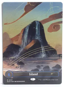 Island (2147) [New, Near Mint] *Foil* {Dandan SLD} - Image 1