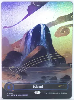 Island (2147) [New, Near Mint] *Foil* {Dandan SLD} - Image 2