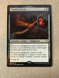 NM Wand of Orcus 028/062 Adventures in the Forgotten Realms - Image 1