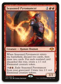 Seasoned Pyromancer #145 (NM) Modern Horizons MH1 Magic MTG - Image 1