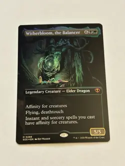 MtG Secrets Of Strixhaven, Witherbloom the Balancer Borderless Foil - Image 1