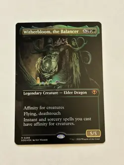 MtG Secrets Of Strixhaven, Witherbloom the Balancer Borderless Foil - Image 2