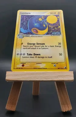 Lanturn 40/115 EX Unseen Forces Reverse Holo Stamped Pokemon Card - Image 2