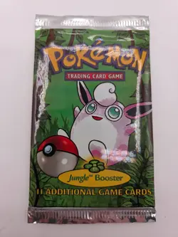 Sealed Pokemon 1999 Jungle Unlimited Booster Pack Wigglytuff- 20.67g - Image 1