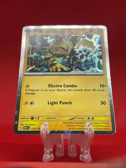 Pokemon TCG Electabuzz 125/165 151 RARE Pixelated Cosmos Holo Promo English NM - Image 4