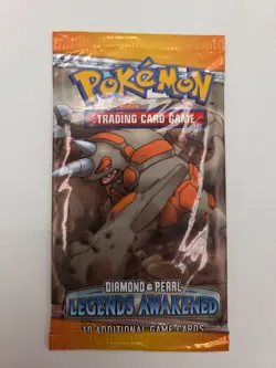 Sealed Pokemon TCG Diamond & Pearl Legends Awaken Booster Pack- 18.40g - Image 1