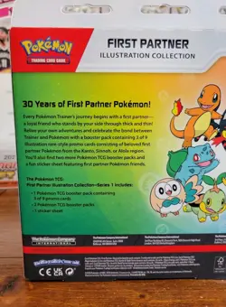 Pokemon First Partner Illustration Collection Series 1 Sealed Box One 3 Promo 🐐 - Image 5