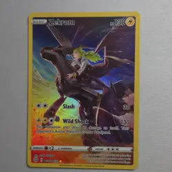 Zekrom - TG05/TG30 - Pokemon Brilliant Stars Sword & Shield Holo Illustration - Image 1