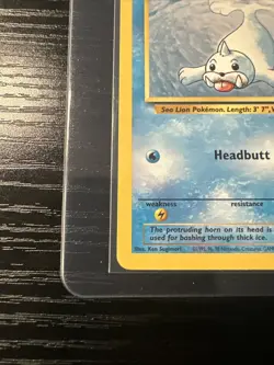 Seel 61/130 Base Set 2 WOTC Vintage Pokemon - Image 2