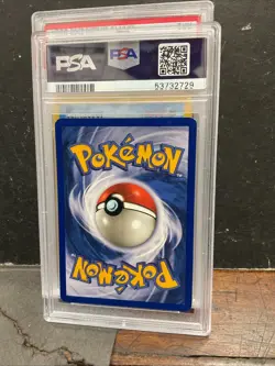 1999 Pokemon TCG Shellder 54/62 Fossil Set First Edition PSA 9 MINT WOTC Vintage - Image 2