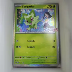 Sprigatito 191 Holo Promo Scarlet & Violet Promo Pokemon Holo Near Mint - Image 1